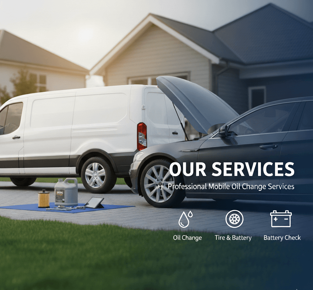 Professional Mobile Oil Change Services