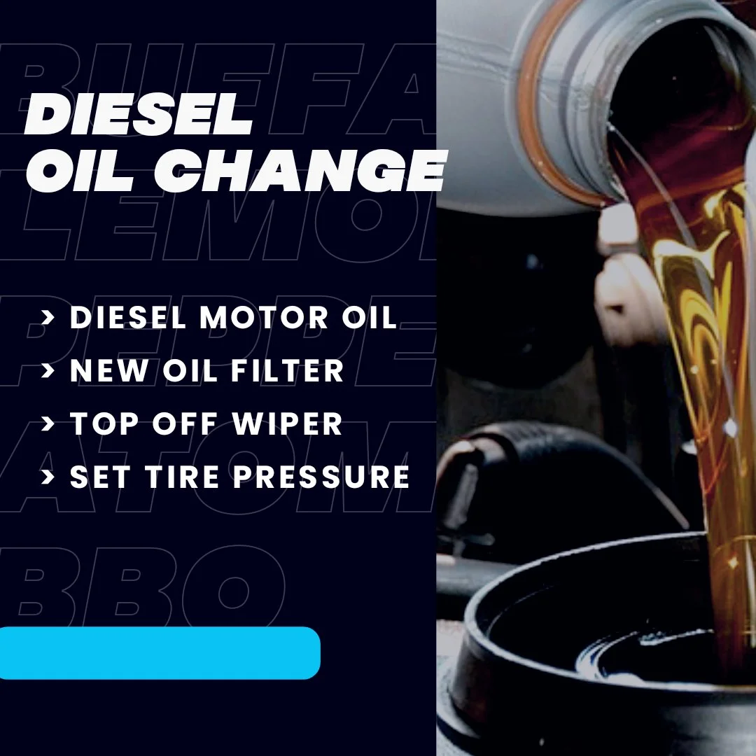 MOMS Diesel Oil Change