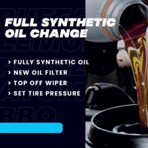 Moms Full Synthetic Oil Change | Full Synthetic Oil Change And Air Filter
