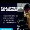 European Vehicle Full Synthetic Oil Change
