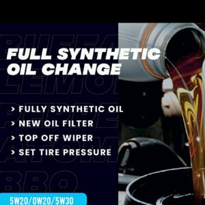 Full Synthetic Oil Change,MOMS Full Synthetic Oil Change